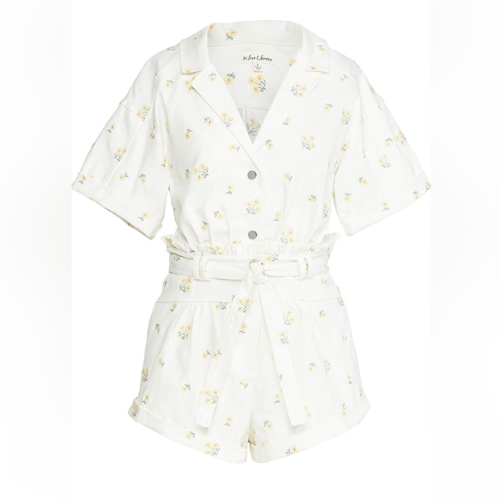For Love & Lemons Women's Waverly Romper size small